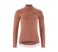 Craft Core Bike Essence Wool L/S maillot de ciclismo para mujer rojo XS