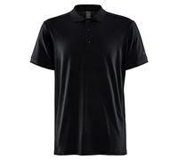 Craft Core Blend - Polo para Hombre, Color Negro, Talla S