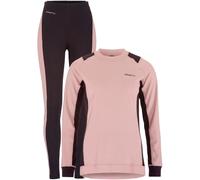 CRAFT Core Dry Baselayer Set W - Mujer - Negro / Rosa - talla XS- modelo 2026