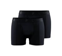 Craft - Core Dry Boxer 3-Inch 2-Pack M Black - Talla M - Negro Negro M