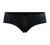 Craft Core Dry Hipster W - Ropa Interior Deportiva Transpirable para Mujer, de Secado rápido, Tacto Suave, Color Negro