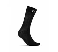 Craft Core Endure Bike - Calcetines para bicicleta, color negro y blanco, talla 34-36