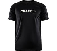 Camiseta de running craft core essence logo hombre black S