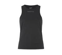 Craft Core Essence Singlet 2 Black - Camiseta Deportiva XXL sin Mangas - Camiseta de Fitness sostenible Hecha de Material Reciclado