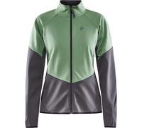 CRAFT Core Glide Jacket W - Mujer - Verde / Gris - talla L- modelo 2023