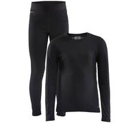 CRAFT Core Warm Baselayer Set J - Niño - Negro - talla 12/14 años- modelo 2026