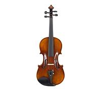 Craft- Craft Tamaño Completo Violín Avanzado Variño De Aceite Flamed Maple Antique Violin 4/4 Placa De Abeto Ebony Instalada Violín principiantes