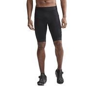 Craft Essence C3 - Pantalones Cortos de Ciclismo para Hombre, Cintura elástica, con Almohadilla de Gamuza