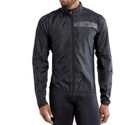 CRAFT Essence Light Wind Jkt M - Hombre - Negro / Gris - talla S- modelo 2025