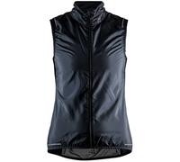 Craft Chaquetas Essence Light Wind Bike para mujer, Mujer, Chaquetas, 1908793-999000-6, negro, L