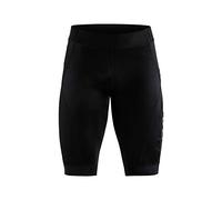 Craft Essence - Pantalones Cortos de Ciclismo con Cintura elástica para Hombre C3 Chamois Pad Casual Shorts