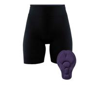 Craft FUSEKNIT - Boxer para Mujer (Talla XXL), Color Negro