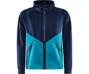 CRAFT Glide Hood Jacket M - Hombre - Azul / Verde - talla S- modelo 2023