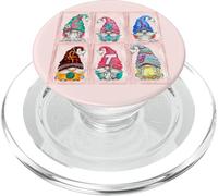 Craft Gnomies For Girls Who Loves Sewing and Crafting GNOME PopSockets PopGrip para MagSafe