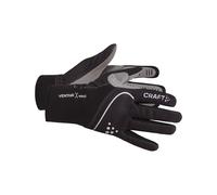 Craft - Guantes de esquí niños - Pro Ventair Wind Glove Black - Talla Infantil S - Negro Negro S
