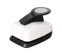 Craft Hole Punch - Round Shape Paper Cutter for Scrapbooking | Stainless Steel with Flexible Handle, Lightweight Embossing Tool for Greeting Cards Envelope Planner School Office DIY Crafts