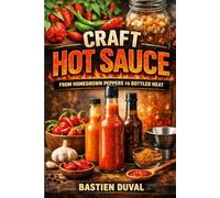 Craft Hot Sauce: From Homegrown Peppers to Bottled Heat: Grow, Ferment, Blend, and Bottle Gourmet Heat That Stands Out