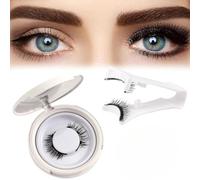 Craft Magnetic Eyelashes with Applicator,Reusable Magnetic Eyelashes,Versatility Soft False Lashes kit,No Glue Needed,Natural Look,Easy to Wear and Remove