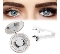 Craft Magnetic Eyelashes with Applicator,Reusable Magnetic Eyelashes,Versatility Soft False Lashes kit,No Glue Needed,Natural Look,Easy to Wear and Remove