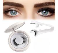 Craft Magnetic Eyelashes with Applicator,Reusable Magnetic Eyelashes,Versatility Soft False Lashes kit,No Glue Needed,Natural Look,Easy to Wear and Remove