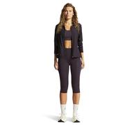Craft Mallas Capri para Mujer - ADV Essence, DK Plum, XL, 72% poliéster Reciclado, 28% Elastano, Mallas cómodas con Cintura extraancha, Ideales para Entrenamiento intensivo