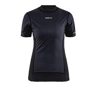 Craft Mujer Active Extreme X Wind SS W Tops, Negro/Granito, M
