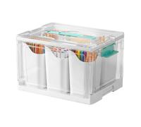 Craft Organizers - Craft Supply Organizer For Coloring Books Modeling Clay