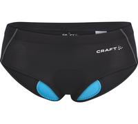 Craft Greatness Bike Hipster W - Bragas de Ciclismo para Mujer, Mujer, Greatness Bike Hipster W, Negro, Medium