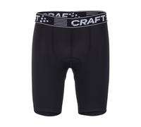 Craft Greatness Bike Shorts 1905034-9900-6 - Pantalones Cortos de Ciclismo para Hombre, Talla L, Color Blanco y Negro