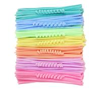 Craft Pipe Cleaners - Plush Chenille Art Sticks, Multicolor Flexible Wires | 300PCS Long Soft Texture Stems with Bendable Shape, Fuzzy Crafting Tools for Classrooms Scrapbooking Gift Wrapping Home Déc