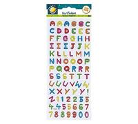 Craft Planet CPT 6561001 - Pegatinas Decorativas, diseño de Alfabeto, Multicolor