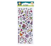 Craft Planet- Divertidas Pegatinas - Flores, Floral, Multicolor, Flowers (docrafts CPT 6561093)
