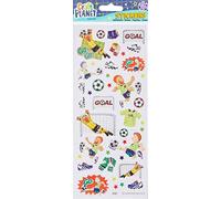 Craft Planet-Divertidas Pegatinas-Partido de fútbol, Multicolor, Football Match (docrafts CPT 6561058)