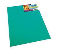 Craft Planet Funky Foam - Placa de Espuma de 9 Pulgadas x 12 Pulgadas, Color Turquesa (Sola Hoja)
