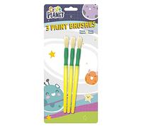Craft Planet- Pinceles para pintar, Color amarillo (docrafts CPT 263103) , color/modelo surtido