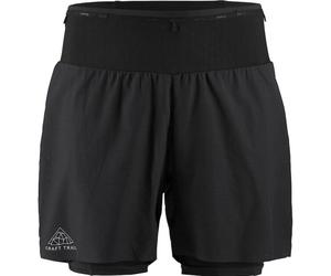 CRAFT Pro Trail Shorts - Hombre - Negro / Gris - talla XL- modelo 2025