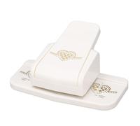 Craft Punch Success Tools Perforadora de Bordes, Perforadora de Papel con Patrón de Desplazamiento para álbumes de Recortes, Embalaje de Regalos, álbum de (Patrón de corazón de