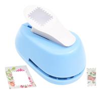 Craft Punch Tool - Square Hole Cutter for Scrapbooking | Metal Material with Stamp Inspired Design, Manual Paper Punch, Classroom Kindergarten School Projects, Boys Students Preschoolers