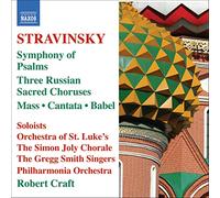 Robert Craft – Musique Chorale Sacrée – NAXOS