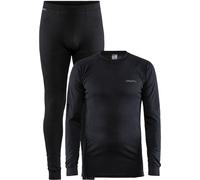 Craft - Ropa interior térmica - Core Dry Baselayer Set M Black de Lana - Talla M - Negro Negro M