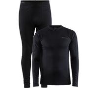 Craft Core Warm Baselayer Set Caballeros Indumentaria funcional M Negro