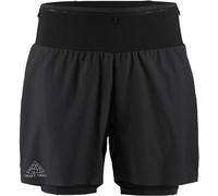 Craft - Ropa para trail running - Pro Trail Shorts M Black/Black - Talla S - Negro Negro S