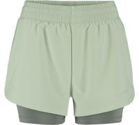 Craft - Ropa trail running mujer - Adv Essence 2-In-1 Shorts 2 W Glacial para Mujer de Lana - Talla L - Verde Verde L