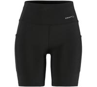 Craft - Ropa trail running mujer - Essence Short Tights 3 W Black para Mujer - Talla L - Negro Negro L