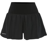 Craft - Ropa trail running mujer - Hypervent Wide Shorts W Black para Mujer - Talla S - Negro Negro S