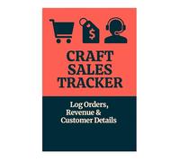 Craft Sales Tracker - Log Orders, Revenue & Customer Details