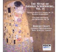 Craft - Schoenberg;V.4 Piano Qtet/Viol