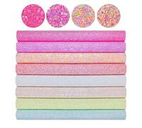 Craft Sequins - 8 Pieces A4 Beading Glitter Sequins, Beaded Jewelry Decoration | Fabric Scrapbook Crafts Embroidery Costume Party Home Classroom DIY