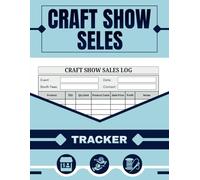 Craft Show Sales Tracker | Handmade Vendor Log Book | Craft Fair Inventory Tracker | Sales & Expense Organizer for Artisans | Booth Event Planner | Small Business Record Keeper