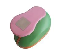 Craft Stamp Punch, Hole Cutter Tool, Cutting Feature with Efficiency, 8,5x5,4 cm Versatile Paper Punch, Portable Lightweight Style for Classroom Photo Albums Teacher Students